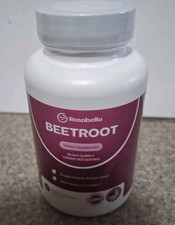 Rosabella Beetroot Capsules 1300mg Athletic Performance Circulation 60ct