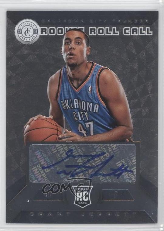 2013-14 Panini Totally Certified Silver Grant Jerrett #36 Auto RC 0c2