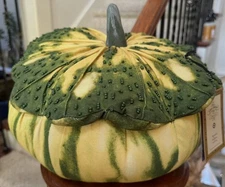 John Derian Target Beaded Squash Pillow NWT