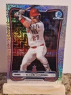 2026 Bowman Mike Trout Mojo Refractor Parallel Card Anaheim Angels #100