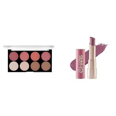 MARS Fantasy Gesichtspalette für Make-up mit Rouge, Shimmer Highlightern...