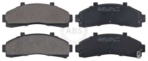 NEU - A.B.S. 38652 Bremsbelagsatz, Scheibenbremse FüR Ford Ford USA Mazda-image