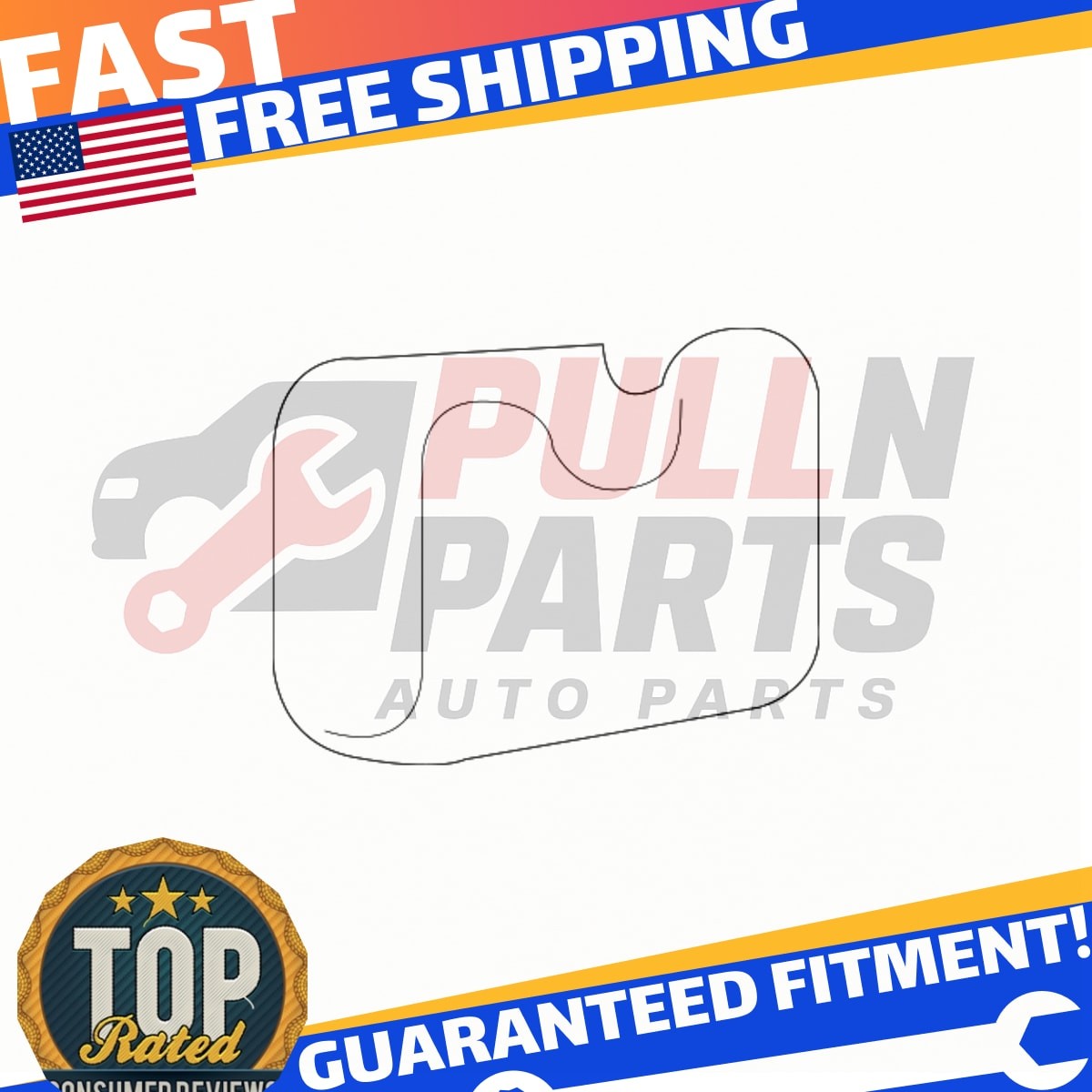 Toyota 5168112080 Outer Rail Support Plate for Scion/Toyota 08-17