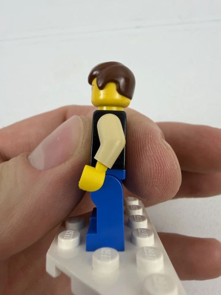 Lego Star Wars Han Solo Episode IV sw0111 Minifigure 4501 Blue Legs Vintage - Image 4 of 4