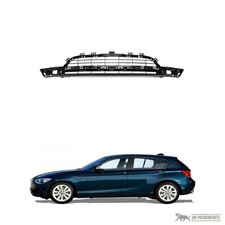 Stoßstangen Gitter Blende vorne mitte für BMW 1er F20 F21 Facelift Bj. 2015-2019