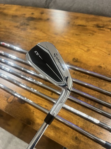 Taylormade Qi Irons- 5-PW,AW KBS Max 85 MT Steel Stiff Flex Shafts