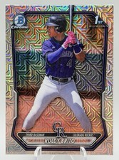 2026 Bowman ROLDY BRITO 1st Prospect MOJO Refractor #BCP-21 Colorado Rockies