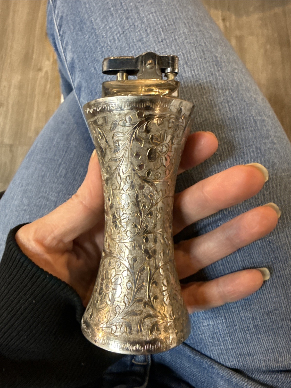 Vintage Made In India Table Lighter