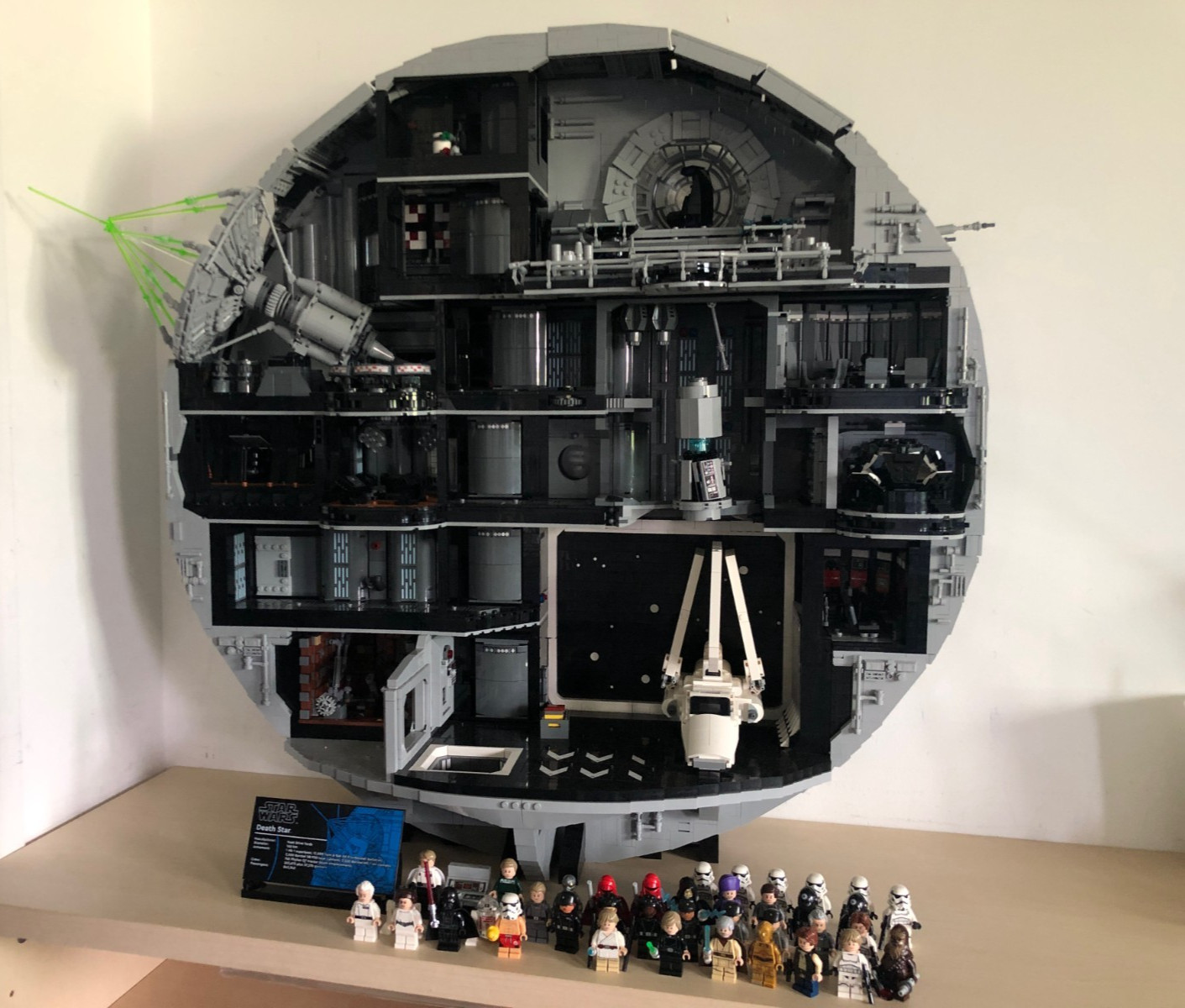 Lego Star Wars 75419 UCS Death Star 100% COMPLETE with ALL Minifigures & Manuals