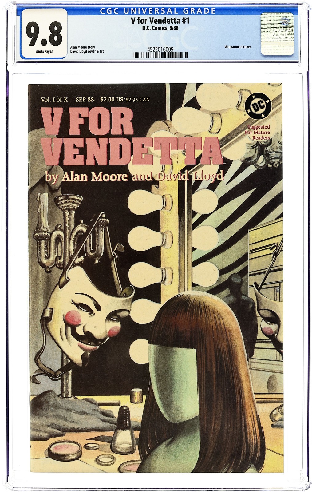 V For Vendetta #1 Value - GoCollect