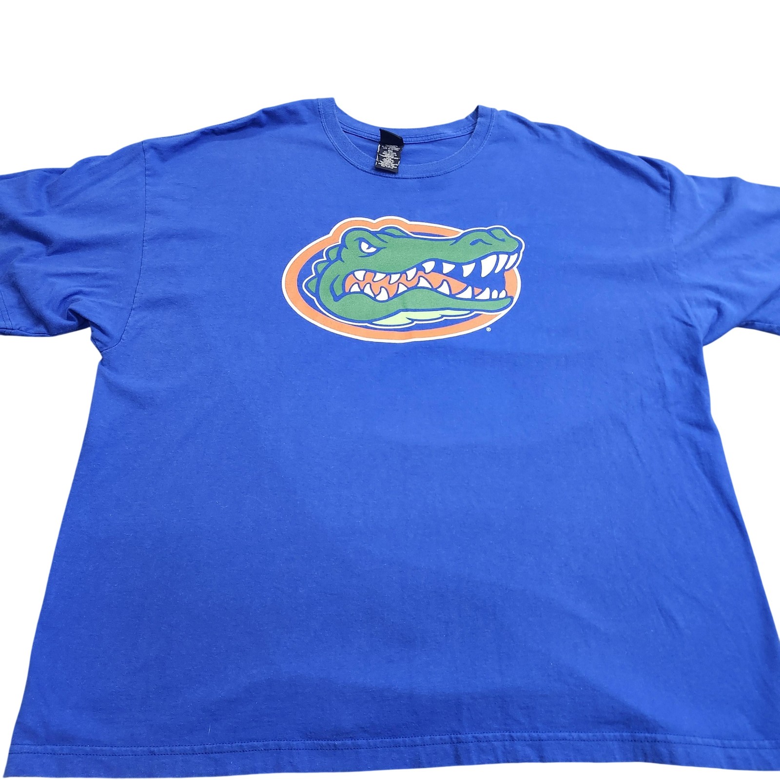 VTG Florida Gators Shirt Mens 2XL Blue NCAA Football Starter Short Sleeve Tee