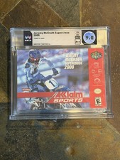 N64 Jeremy McGrath Supercross 2000 Nintendo 64 Sealed WATA/PSA 9.0/A++