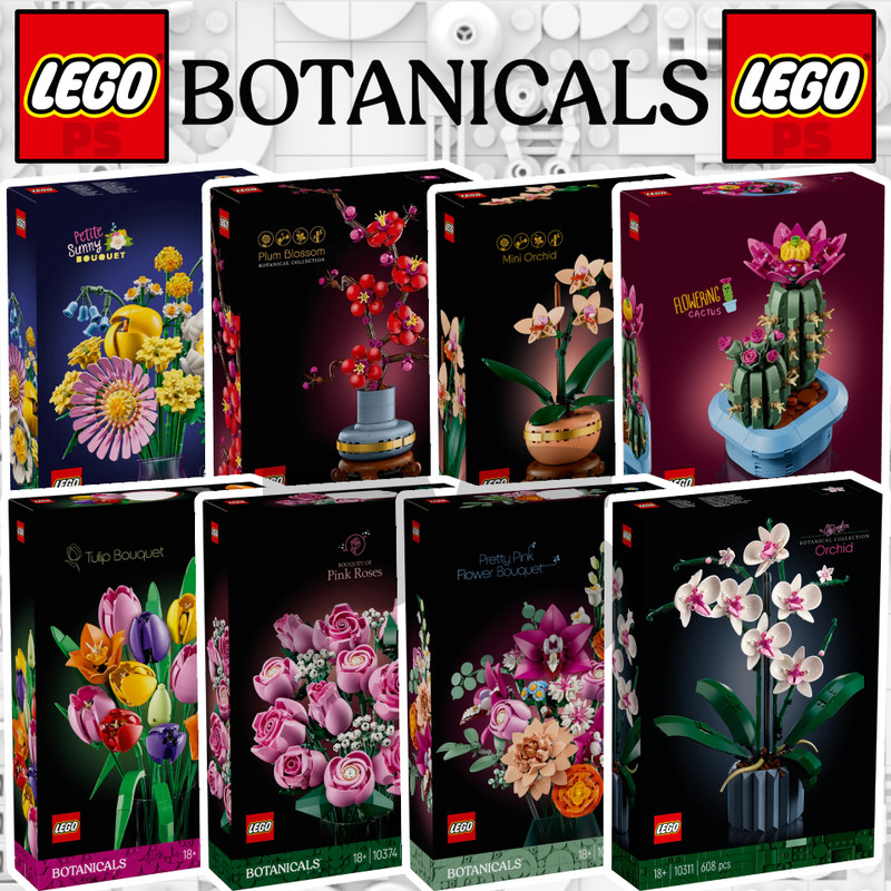 LEGO Botanical Sets | BRAND NEW & SEALED | Great Condition Boxes!
