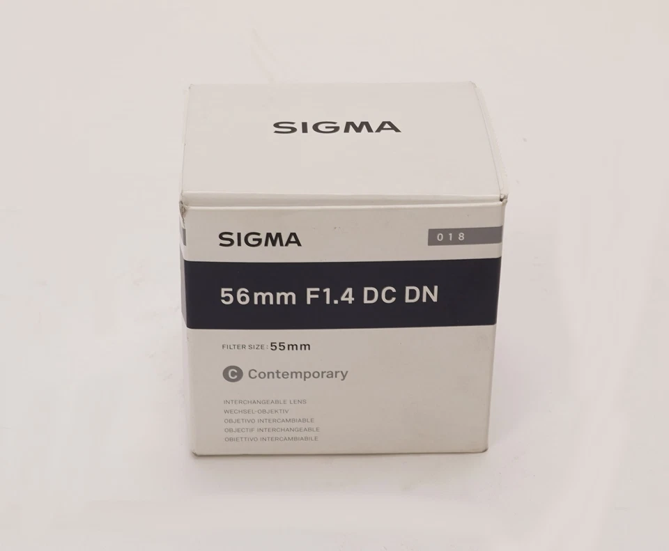 Lente Sigma 56 mm f/1,4 contemporánea DC DN Prime para montura Canon EF-M