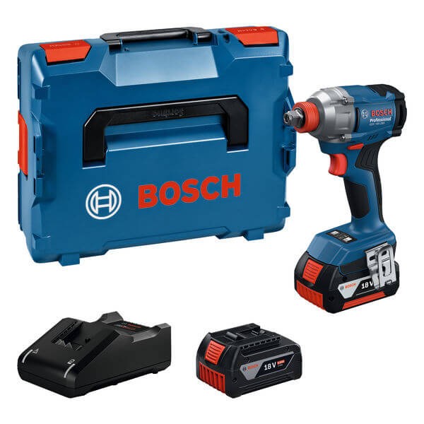 Bosch Akku-Drehschlagschrauber Gdx 18V-285, 2 X Akku Gba 18V 4.0Ah-image