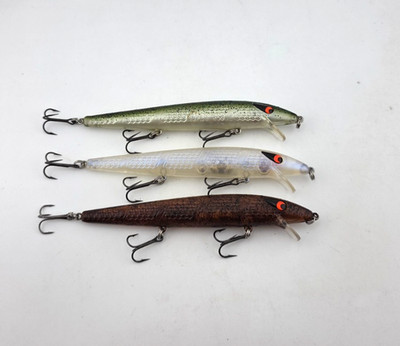 (3) Smithwick Super Rogue 5'' Jerkbait Fishing Lures Lot of 3