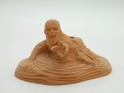 Chia Pet Grass Planter ZOMBIE CRAWLER Dragging Drew Statement piece Halloween