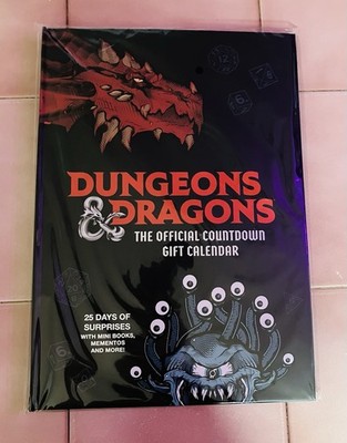 Dungeons & Dragons Advent Calendar Countdown to Christmas 25 Surprises New