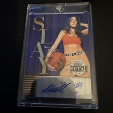 Nika Muhl Auto 2/4 2025 Leaf Metal Women of Sport Storm UConn