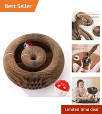 Ultimate Catnip Infused Interactive Ball Toy - Dual Purpose Fun for Indoor Cats