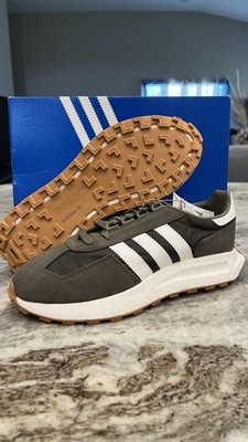 Adidas Retropy E5 Olive Gum Size 9 Men H03854 DS New Premium Boost Style