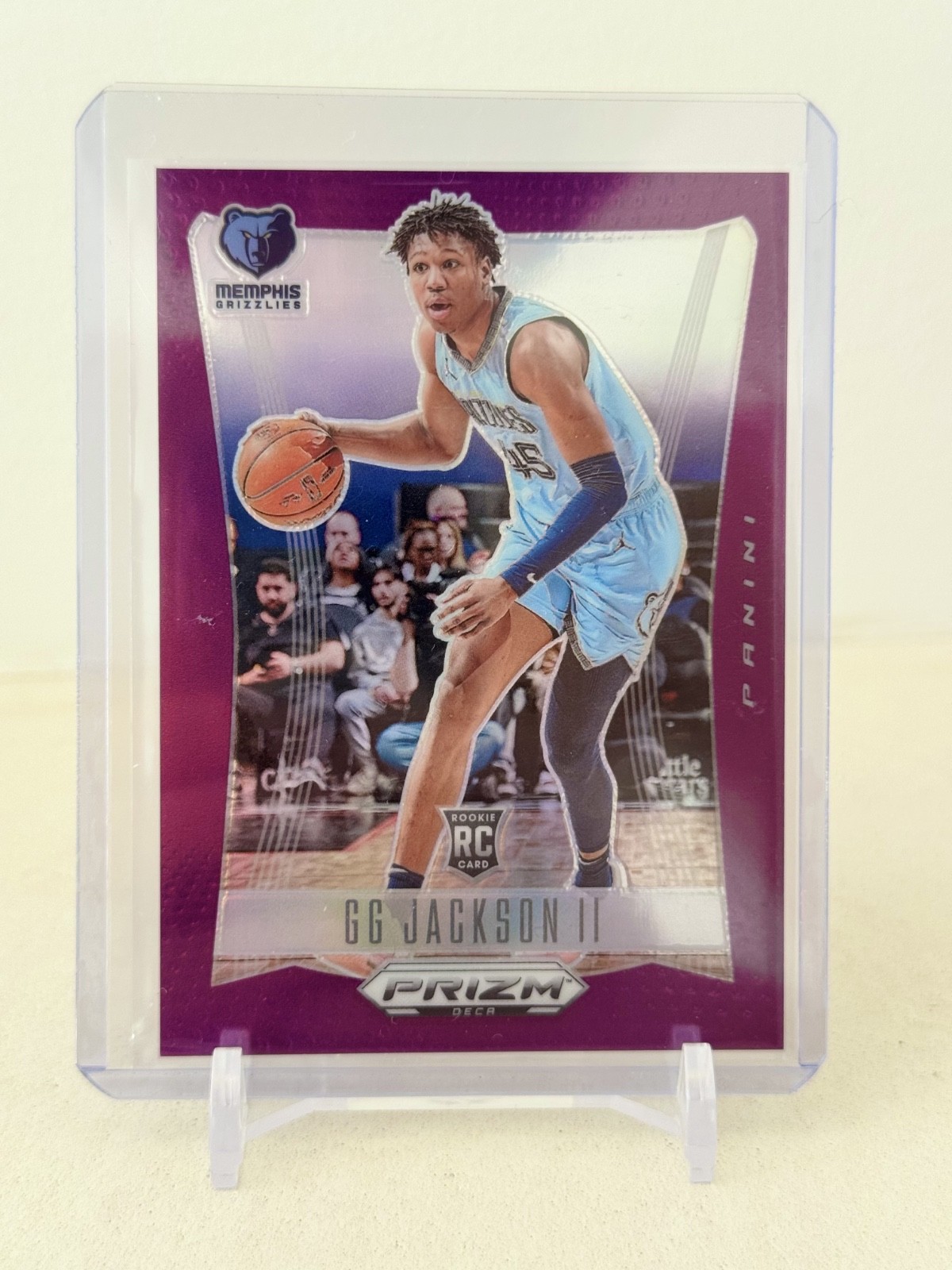 2023-24 Panini Prizm Deca - GG Jackson #254 Purple Prizm /99 (RC)