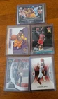 5 CARD KOBE BRYANT MICHAEL JORDAN LEBRON JAMES LOT MULTI MVP'S WORLD CHAMPIONS