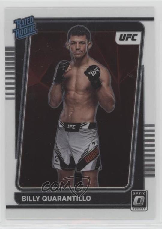 2022 Panini Donruss Optic UFC Rated Rookie Billy Quarantillo #107 0w6