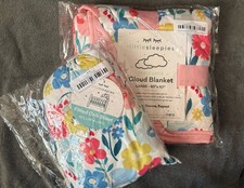 Little Sleepies Blanket  Crib Sheet Set Midsummer Meadow NIB