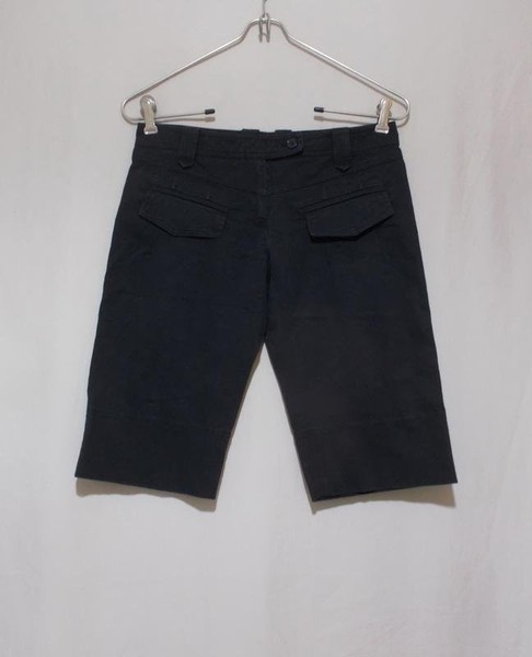 Women Patrizia Pepe Shorts Black Cotton XS