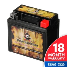 Chrome Battery Rechargeable YTZ7S High Performance Power Sports Battery