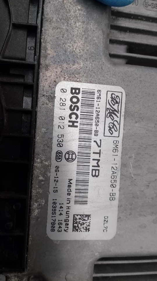 6M6112A650BB centralina motore per MAZDA 3 BERLINA (BK) 1.6 CD 2003 5145796 - Immagine 4 di 4