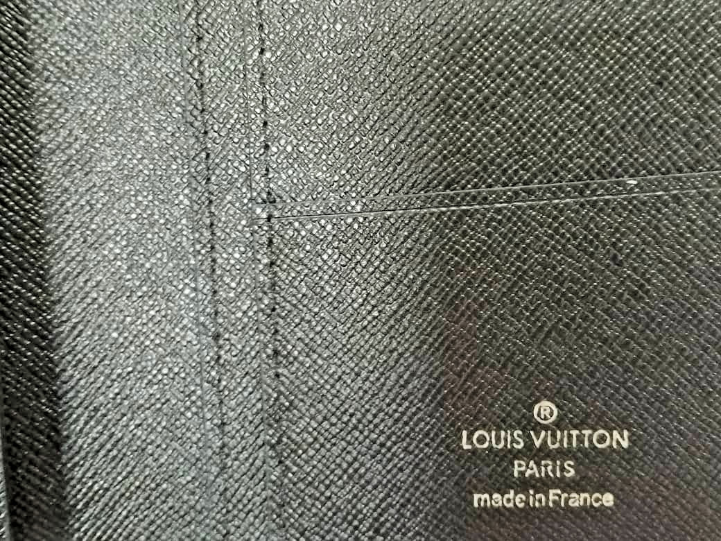 Louis Vuitton Monogram Eclipse Brazza Canvas Long… - image 5