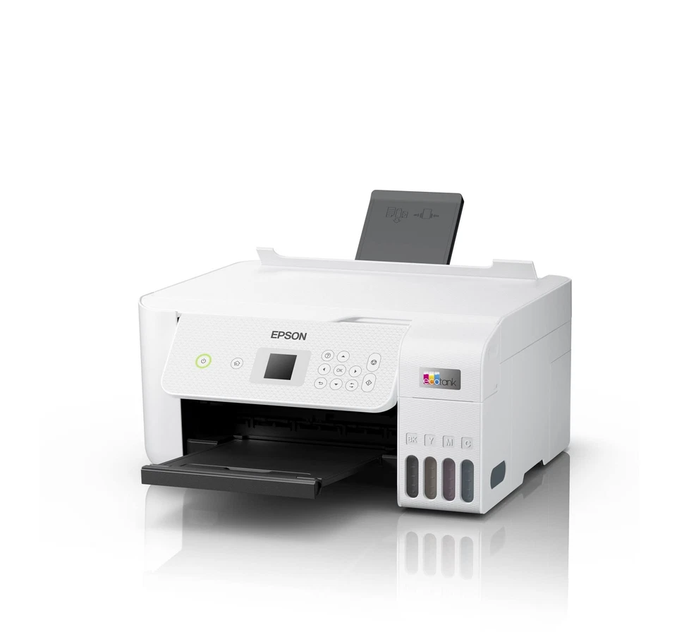 Epson EcoTank ET-2826 stampante standard a getto d'inchiostro a colori - bianco - Immagine 4 di 4