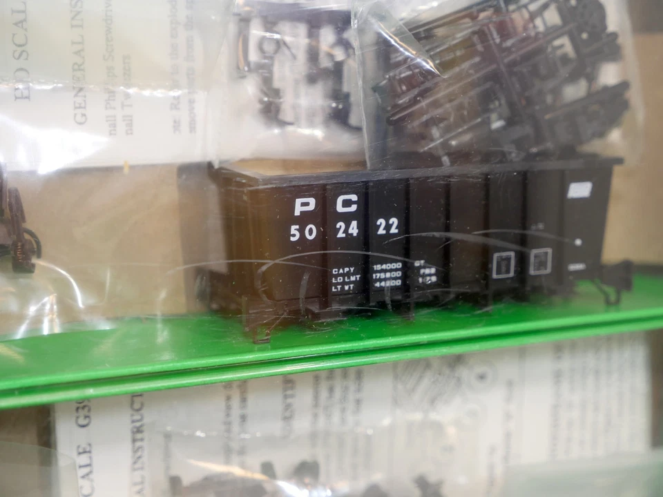 Bowser Stewart Hobbies HO 70-Ton G39A "Ore Jenny" Penn Central 4 PACK- NEW - Image 3 of 4