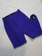 Vintage Obermeyer Ski Pants Size 10 Indigo Wool Blend stirrups Snowboard Outdoor