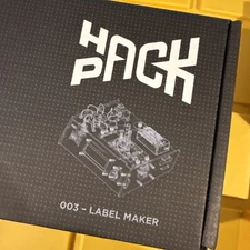 BRAND NEW!! 003 Label Maker HACK PACK CRUNCH LABS BY MARK ROBER