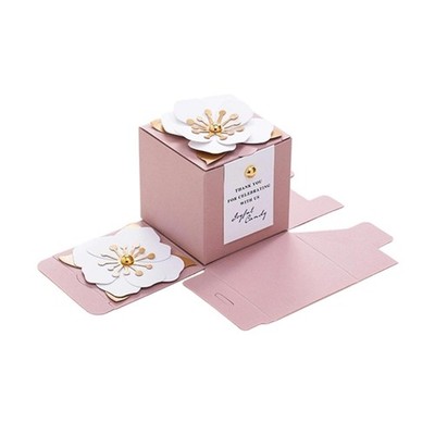 Stylish Wedding Favor Box Produced From Durable Paper Materials