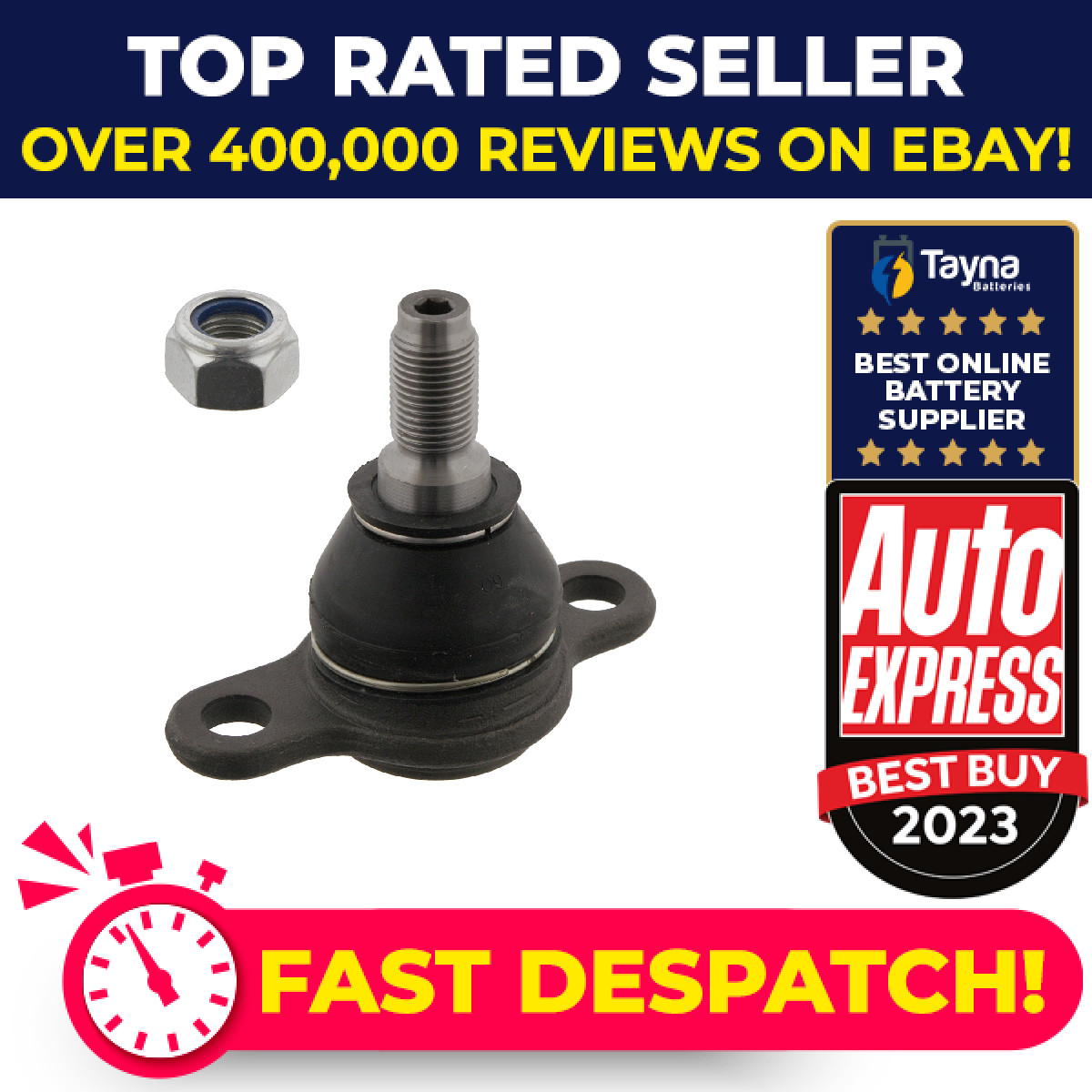 Ball Joint fits VW TRANSPORTER Mk4 2.8 Lower 96 to 03 AMV Suspension 7D0407361