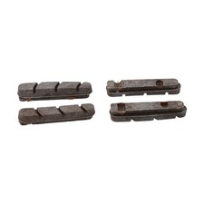 Road Bike Carbon Fiber Brake Pads Replacement Compatible with Carbon Rims