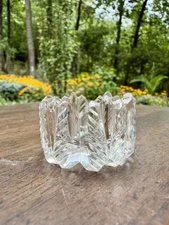 One ABP American Brilliant Period Cut Glass Open Salt Cellar 1.5"