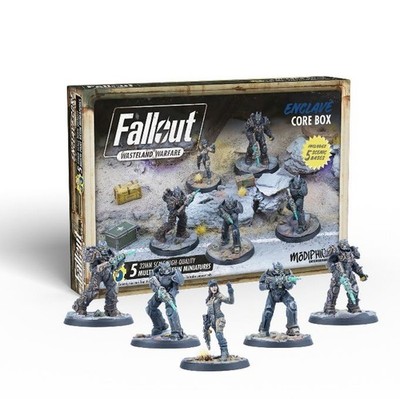 Fallout Wasteland Warfare Enclave Core Box Modiphius Enclave Minis