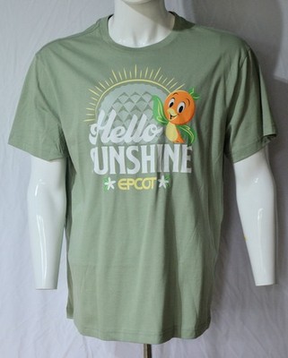 2025 Disney Parks Hello Sunshine Orange Bird Shirt Large New