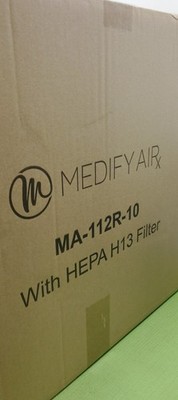 10x Medify Air MA-112R HEPA H13 Replacement Filters OEM Fits MA-112/112R 1xcase