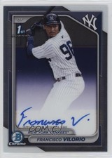 2024 Bowman Chrome Prospect Auto Francisco Vilorio #CPA-FV Auto 10z2