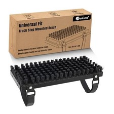 Truck Step Mounted Brush   Heavy Duty Boot Brush Cleaner for Trucks, RVs, SUVs