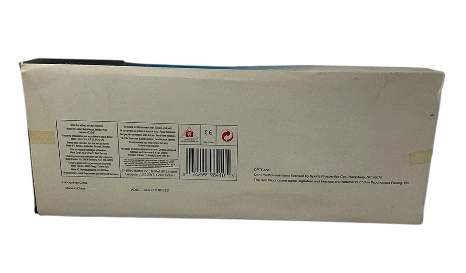 Don The Snake Prudhomme Final Strike 1/64 Semi Truck and Dragster NHRA Series - Image 3 of 4