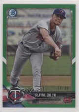 2018 Bowman Draft Chrome Green Refractor 28/99 Blayne Enlow #BDC-10 0c6