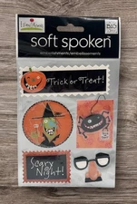MAMBI Soft Spoken Halloween TRICK OR TREAT Ellen Kranz Dimensional Scrapbook NEW