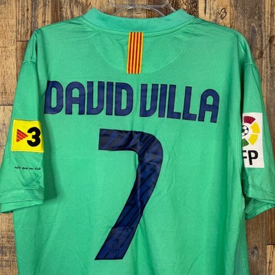 Mサイズ　サッカーユニフォーム　David Villa ダビドビジャ　バルセロナ Mサイズ サッカーユニフォーム David Villa ダビドビジャ バルセロナ